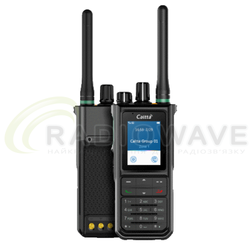 Фото: Caltta Професійна цифрова портативна рація Caltta PH690 UHF (з GPS та Bluetooth)