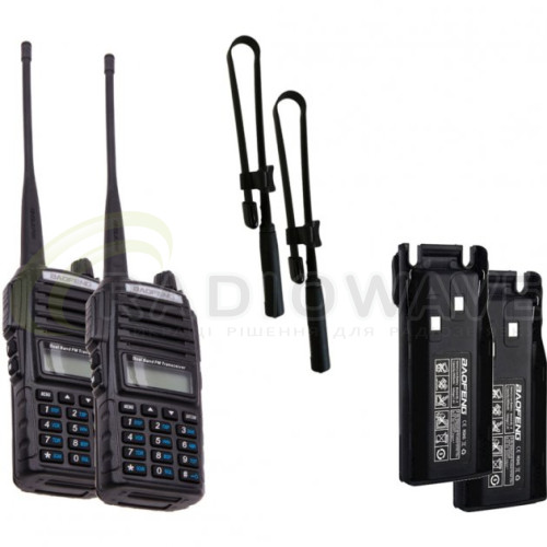 Фото: Baofeng Комплект рацій Baofeng UV-82 Tactical