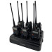 Фото: Baofeng Комплект рацій Baofeng UV-5R Black SIX PACK + Зарядний комплект (BL-5X6 + 6 АКБ BL-5)