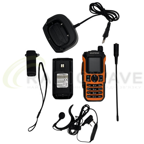 Фото: Baofeng Професійна аналогова портативна рація Baofeng UV-21M orange