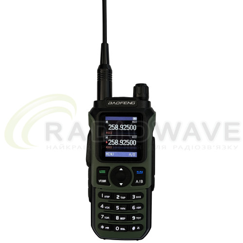 Фото: Baofeng Професійна аналогова портативна рація Baofeng UV-21M green