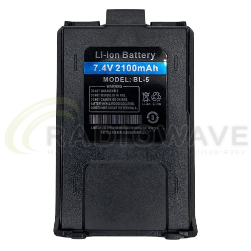 Фото: Baofeng Акумулятор Baofeng UV-5R Hi Capacity 2100 мАг