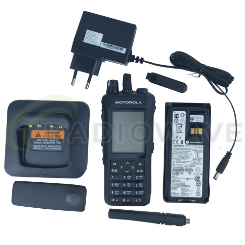 Фото: Motorola Професійна цифрова портативна рація Motorola R7 VHF FKP BT WiFI GNSS PREMIUM PRA302HEG (MDH06JDN9XA2AN)