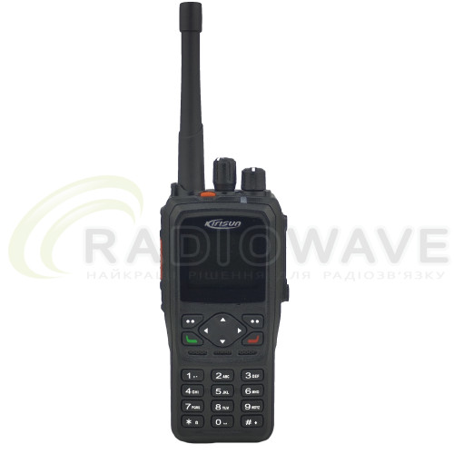 Фото: Kirisun Професійна цифрова портативна рація Kirisun DP990 VHF (з GPS)