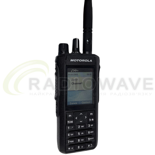 Фото: Motorola Професійна цифрова портативна рація Motorola R7 VHF FKP CAPABLE PRA302HEG (MDH06JDN9WA2AN)