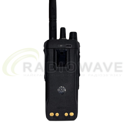 Фото: Motorola Професійна цифрова портативна рація Motorola R7 VHF FKP CAPABLE PRA302HEG (MDH06JDN9WA2AN)