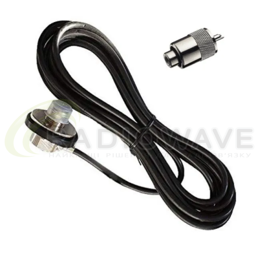 Фото: SIRIO Антений кабель SIRIO N-CABLE (4 метри RG58, роз'єм для кабелю "N")