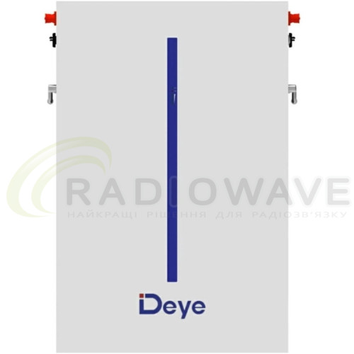 Фото: Deye Настінний акумулятор Deye RW-M6.1-B Battery Module: 51.2 V 120 AH - 6.14 KWH/PC