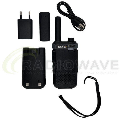 Фото: i-Radio Професійна безліцензійна портативна рація i-Radio V288Plus