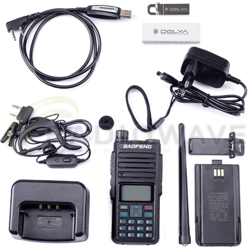 Фото: Baofeng Професійна цифрова портативна рація DMR Baofeng DR-1801UV з AES + Флешка 64 GB