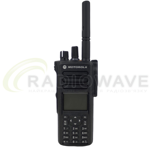 Фото: Motorola Професійна цифрова портативна рація Motorola DP4801e UHF Li-Ion 2450 мАг (MDH56RDN9RA1AN)