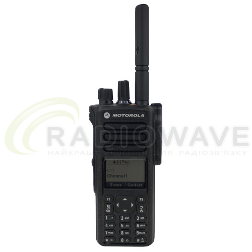 Фото: Motorola Професійна цифрова портативна рація Motorola DP4801e UHF Li-Ion 2450 мАг (MDH56RDN9RA1AN)