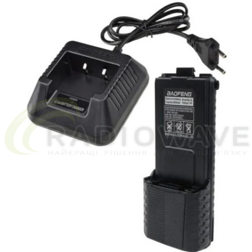 Фото: Baofeng Зарядний комплект для рації Baofeng UV-5RHC (1WCUV5R + 1 АКБ BL-5L)