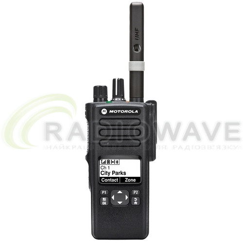 Фото: Motorola Професійна цифрова портативна рація Motorola DP4601 UHF