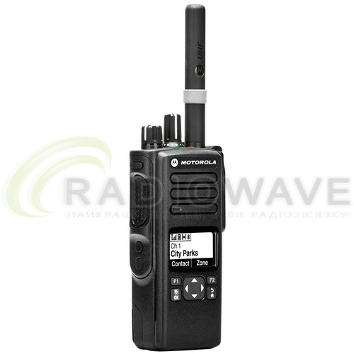 Фото: Motorola Професійна цифрова портативна рація Motorola DP4601 UHF