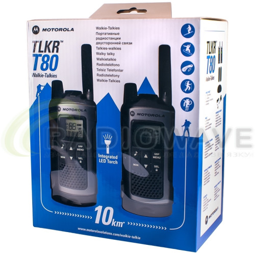 Фото: Motorola Комплект рацій Motorola TLKR T80