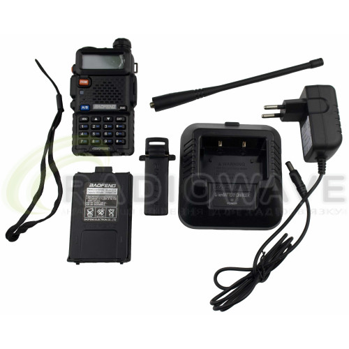 Фото: Baofeng Дводіапазонна портативна рація Baofeng UV-5R 8 Ват