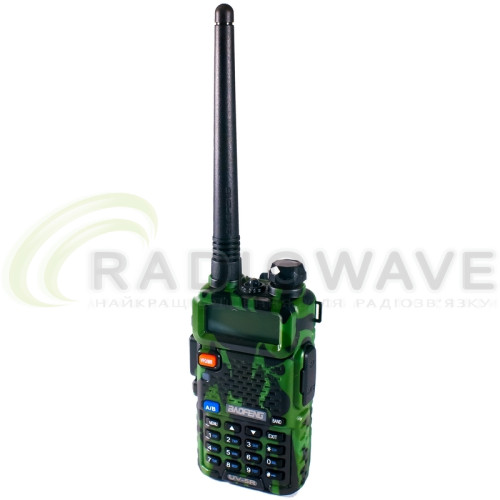 Фото: Baofeng Дводіапазонна портативна рація Baofeng UV-5R CAMO