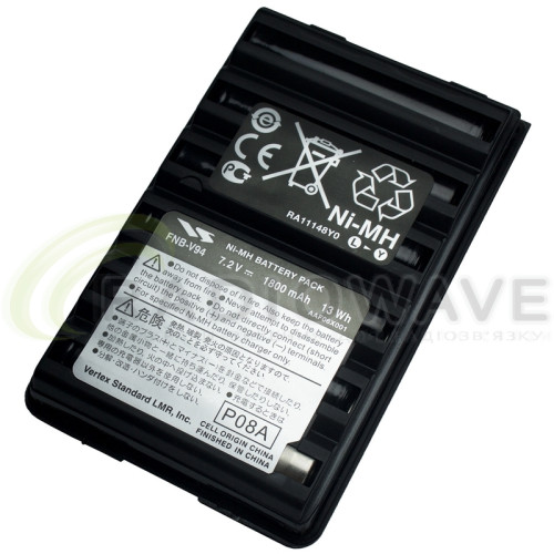 Фото: Vertex Standard Акумулятор Vertex Standard FNB-V94