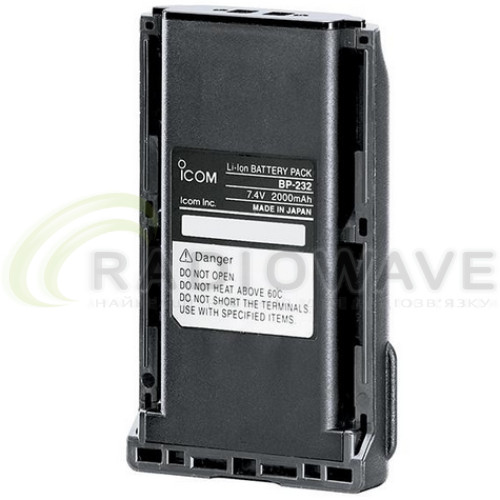 Фото: Icom Акумулятор Icom BP-232H