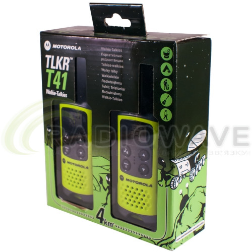 Фото: Motorola Комплект рацій Motorola TLKR T41 Green