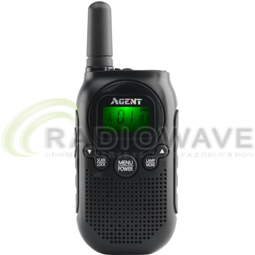 Фото: Agent Професійна безліцензійна портативна рація Agent AR-T6 BLACK