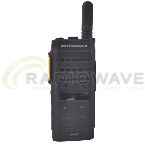 Фото: Motorola Професійна цифрова портативна рація Motorola SL2600 UHF Li-Ion 2300 мАг (MDH88YCD9SA2AN)
