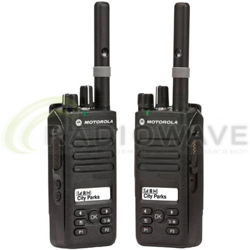Фото: Motorola Професійна цифрова портативна рація Motorola DP2600e UHF Li-Lon 2100 мАг (MDH02RDH9VA1AN)