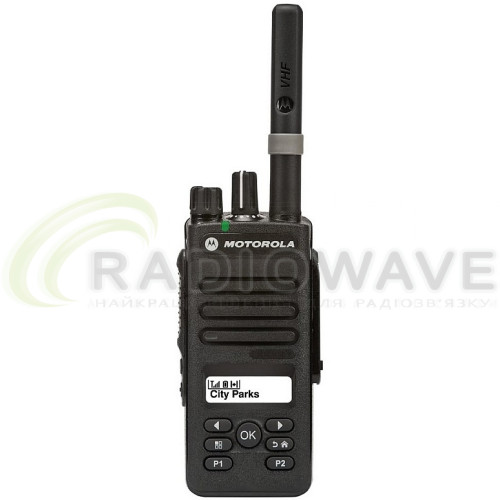 Фото: Motorola Професійна цифрова портативна рація Motorola DP2600e UHF Li-Lon 2100 мАг (MDH02RDH9VA1AN)