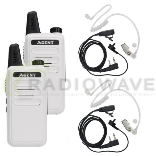Фото: Agent Комплект рацій Agent AR-T7 Service Staff White
