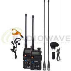 Комплект рацій Baofeng UV-5R Urban Black 