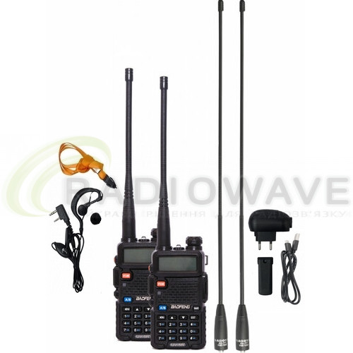 Фото: Baofeng Комплект рацій Baofeng UV-5R Urban Black