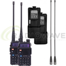 Комплект рацій Baofeng UV-5RHC Urban Black 