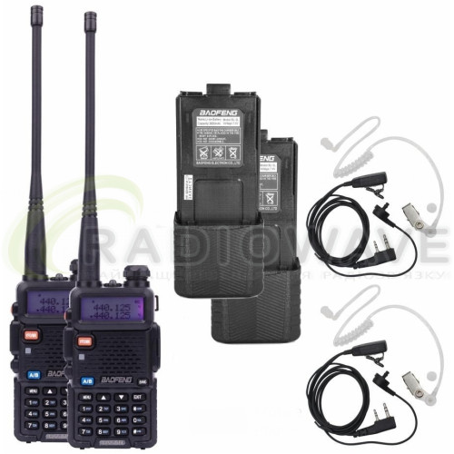 Фото: Baofeng Комплект рацій Baofeng UV-5RHC Security