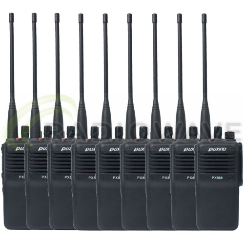 Фото: Puxing Комплект рацій Puxing PX-800 UHF 9 шт.