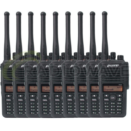 Фото: Puxing Комплект рацій Puxing PX-820 VHF 9 шт.