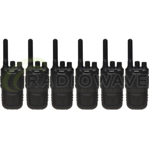 Фото: Agent Комплект рацій Agent AR-T11 SIX PACK