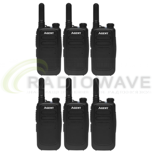 Фото: Agent Комплект рацій Agent AR-T15 SIX PACK