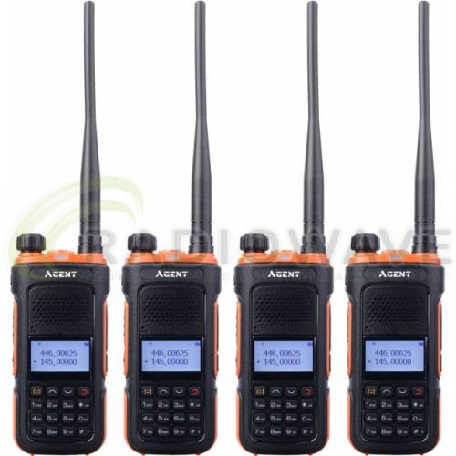Фото: Agent Комплект рацій Agent AR-UV10 QUAD PACK