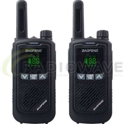 Фото: Baofeng Комплект рацій Baofeng BF-T17 BLACK TWIN PACK
