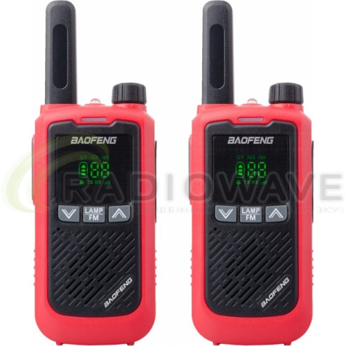 Фото: Baofeng Комплект рацій Baofeng BF-T17 RED TWIN PACK