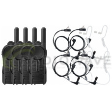 Комплект рацій Motorola CLR446 0.5W PMR446 STAFF QUAD PACK 