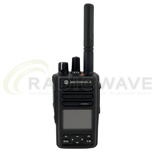 Фото: Motorola Професійна цифрова портативна рація Motorola DP3661e UHF Li-Ion 3000 мАг (MDH69RDQ9RA1AN)