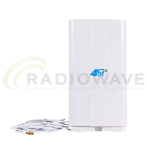 Фото: SIRIO Настінна антена для рации SIRIO SMP 4G LTE MIMO BRANDED RF/2x30CM/SMA-M