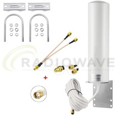 Комплект антени SIRIO HGO 4G LTE IMPR.BRANDED 5M RF/SMA-M   